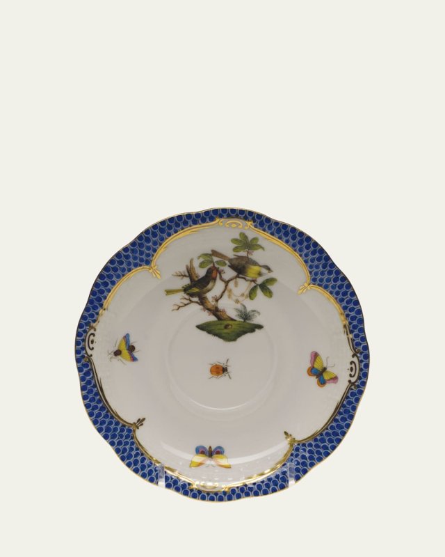 Rothschild Blue Motif 11 Tea Saucer